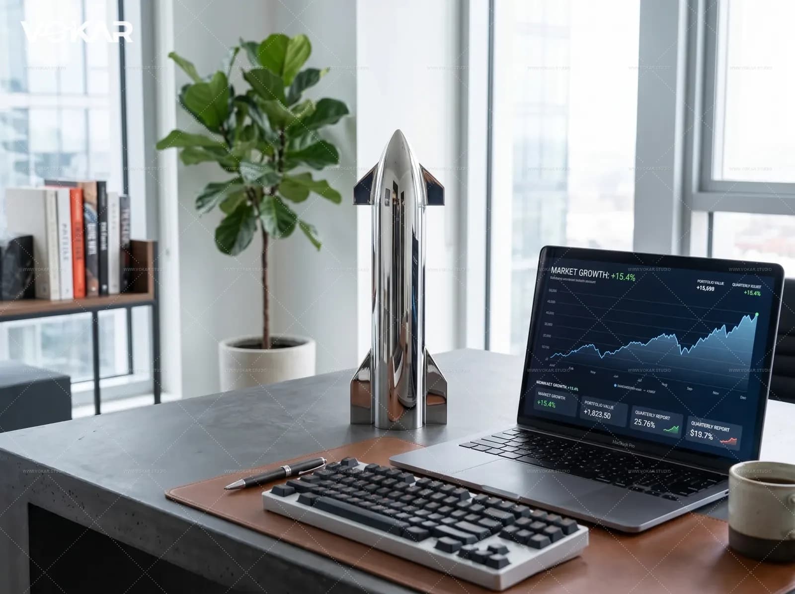 Vokar 304 stainless steel Starship model