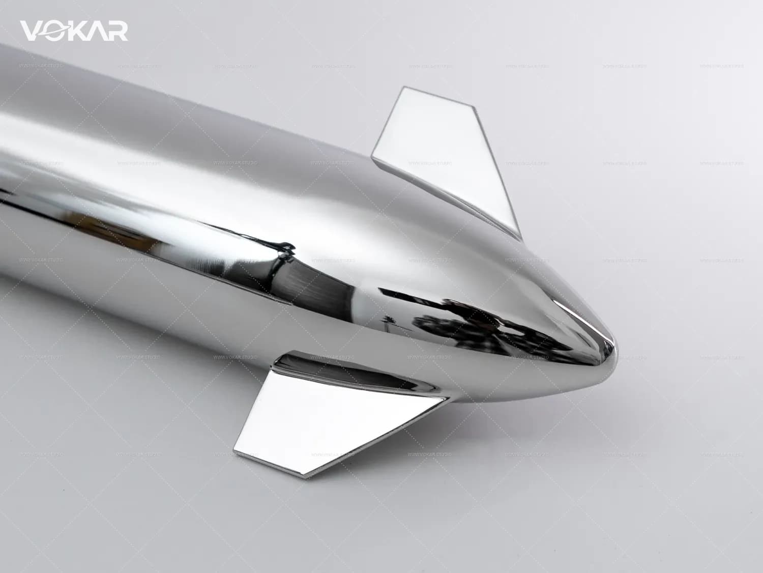 Vokar 304 stainless steel Starship model